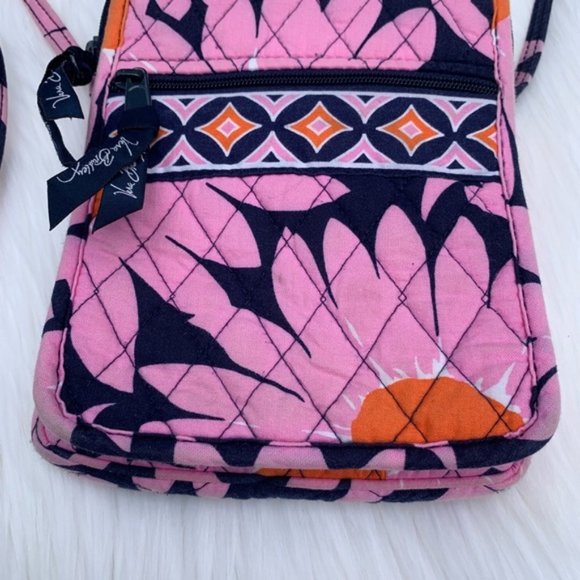 Vera Bradley Mini Hipster Crossbody Loves Me Pink - Picture 2 of 7